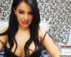 Candy9teen tasty passion brunette in underwear hot  dancing webcam show