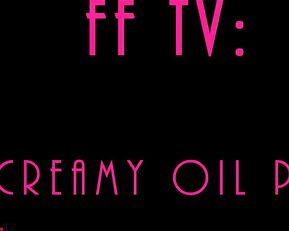 FrancieFain CreamyOilPvt in private premium video