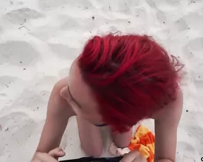 Haley420- Public Facial
