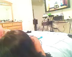 HaileyHavoc sex bomb brunette in stockings couple fucking webcam show