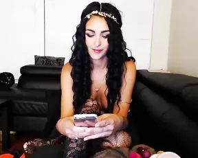 Sluttylittlemilf dirty beauty brunette milf masturbate pink dildo webcam show