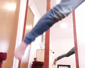 Sophiesticated sexy girl show sweet ass webcam show