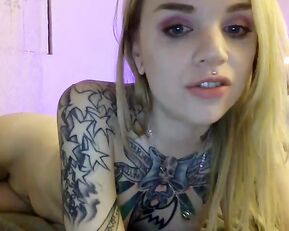 Babyjas sweet sexy teen tattoo naked blonde webcam show