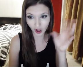 Aalliyahh sexy slim teen teasing in webcam online show