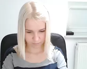Mahalani nice blonde show face private show