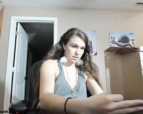Chroniclove - some brief bating/anal teasing + toy bj