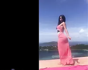 Miss Cyprus Strip and Finger