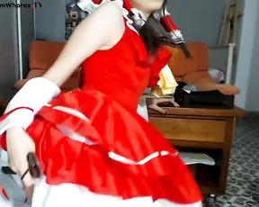 pitykitty cosplay as reimu