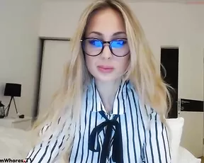 Ariannasecret sexy teen with big natural boobs play with ohmibod webcam show