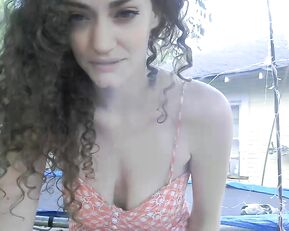 Blueeyedgypsy sexy teen outdoor sex with BF webcam show