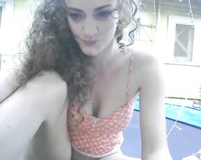 Blueeyedgypsy sexy teen outdoor sex with BF webcam show