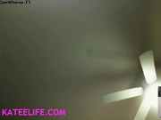 Katee sexy girl show natural nude boobs webcam show