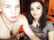 antony_buff sexy teen brunette with BF free webcam show