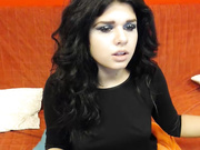 Young Brunette teen brunette show her wet pussy webcam show