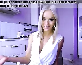 kissablegf_ sex bomb slim blonde dancing and show nude tits webcam show