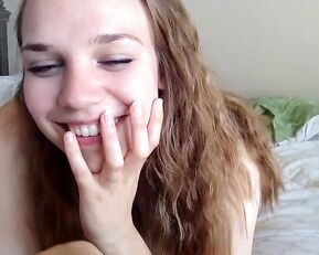 Cute0caboose sweet and tasty teen in bed masturbate webcam show