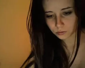 Jennypeque94 milf brunette couple blowjob webcam show
