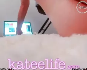 K@t33lif3 masturbate and finger (less heavy filters)