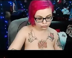Little_Lisa: Sloppy Deepthroat show with split tongue