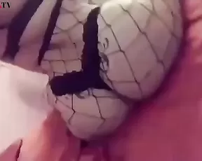 Azeeenbarbie69 juicy busty and hot milf teasing webcam show