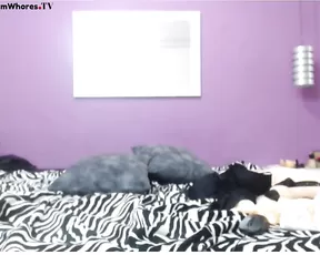 KimSmithh juicy and busty brunette hot masturbate webcam show