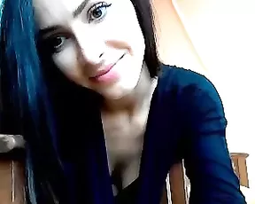 Kinn23 beauty slim teen brunette hot masturbate pussy webcam show
