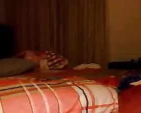 Brunette_bunny sweet and tasty teen play with dildo in bed webcam show