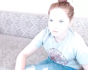 Virgomoon nice redhead girl in free private show