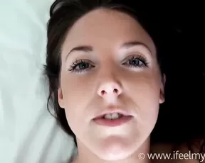 AngelaWhite juicy naked milf brunette POV ogony in private premium video