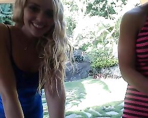 LeighScarlett beauty teen lesbians outdoor licking webcam show