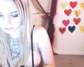 Babyjas beauty tattoo slim naked teen teasing webcam show