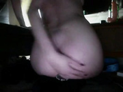 Muffinmoon slim naked blonde buttplug in private premium video