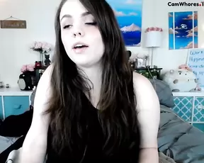 autumnvondoe sexy brunette show nude big tits webcam show