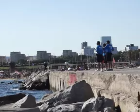 Walk Naked _ Squirt Infront of Strangers