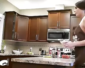 Aleah Jasmine dirty kitchen slut