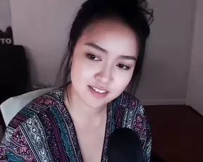 Zilla_X masturbates twice in robe boobs hairy pussy