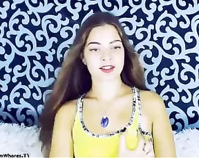 Morisolle gets naked on Myfreecams