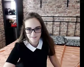 mikashy - sexy teen schoolgirl flashing