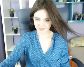 Prettyanasteisha nice teen on chair free private show