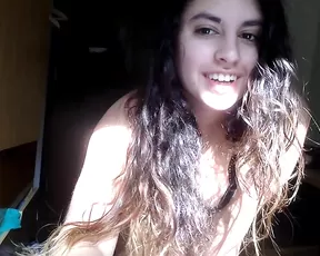 Yourfavoritegoddess sexy latina teen teasing body webcam show