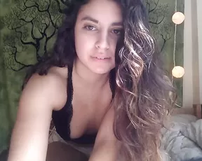 Yourfavoritegoddess sexy latina teen teasing body webcam show