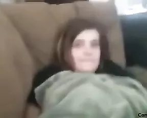 Brother And Sister Having Fun At Home