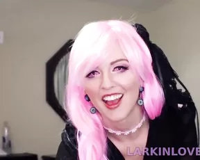 Larkin Love - My Step Brother's Secret Cosplay Taboo BJ