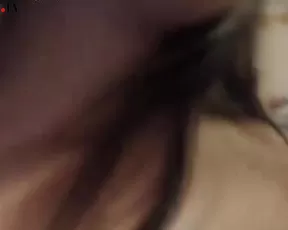 Beauty brunette uses butt plug and dildo