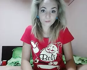 elisha4ubbb sexy blonde show body and hot masturbate in bed  webcam show