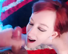 Siren666 cumshot and facial