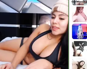 Somewhat brief, close up ass view latina.