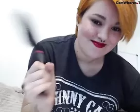 sluttyamelia - huge boobs and pierced nipples
