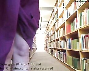 Hot_Christina - Naked in the Library (public chat)