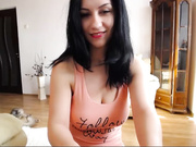 Mature dude strips his lover and fucks her on the couch